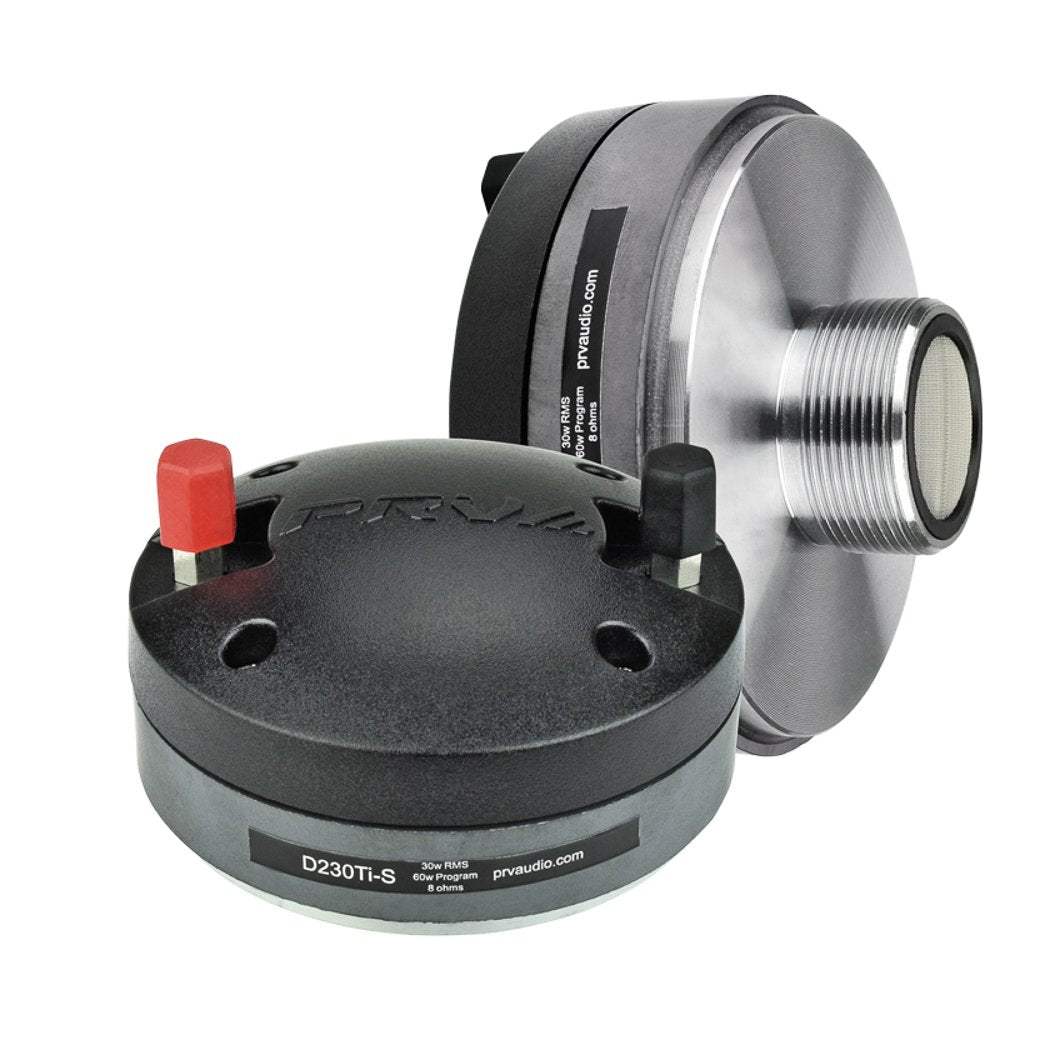 PRV D230TI-S 1" Exit Pro Audio Titanium Compression Driver-parts-PRV Speakers- Hermes Music